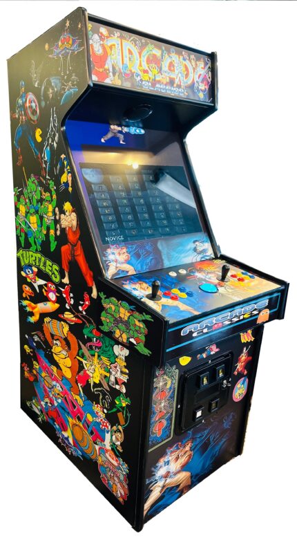 Arcade Classic - 2 With Trackball Over 5000 Games - New Unit - WITH ALL NEW PARTS - HEAVY DUTY, COIN OPERATED, COMMERCIAL GRADE WITH FREE PLAY OPTION