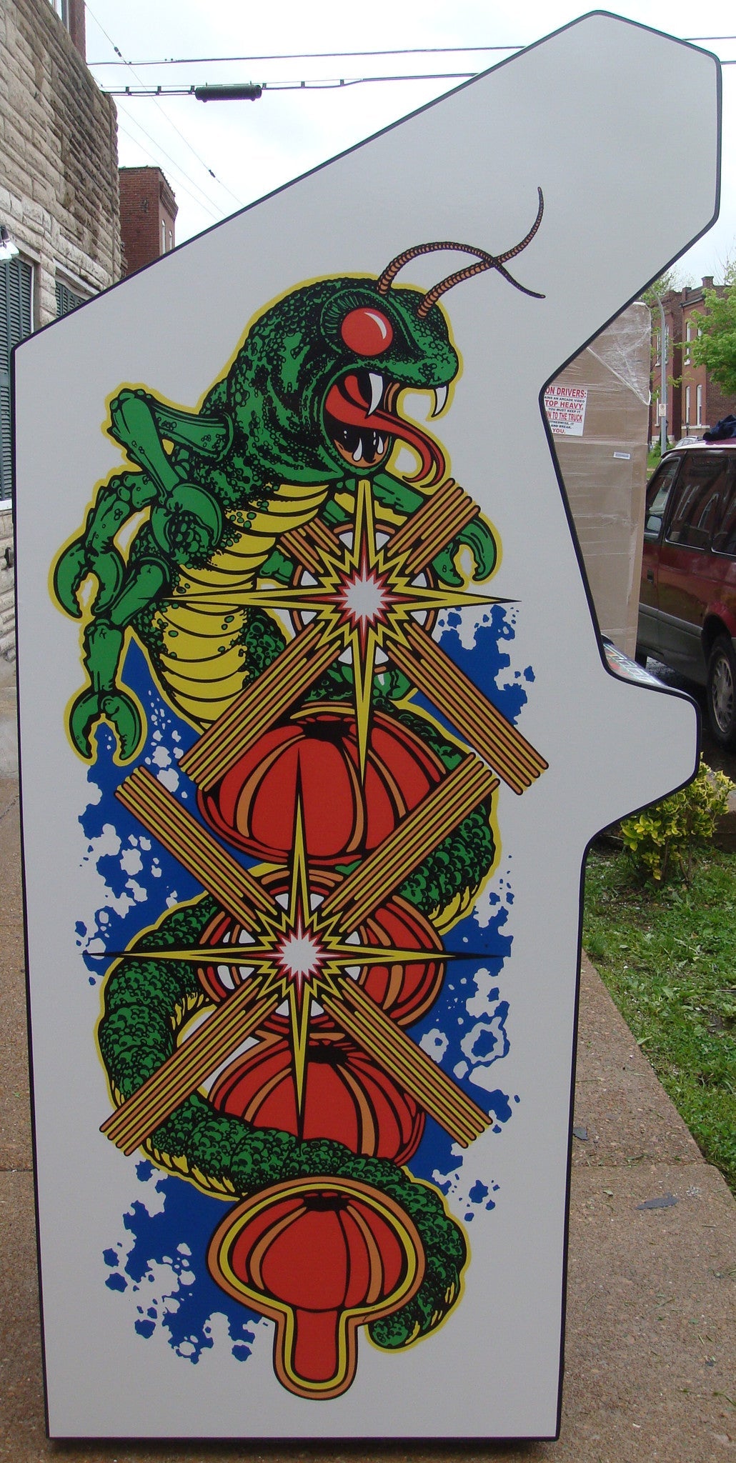 DSC01344 Centipede Arcade, Plays Millipede Also-New Parts, Heavy Duty, Coin Operated, Commercial Grade With Free Play Option