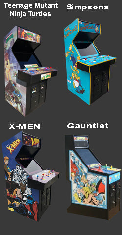 FOUR player classic arcades starting at $2,480.00