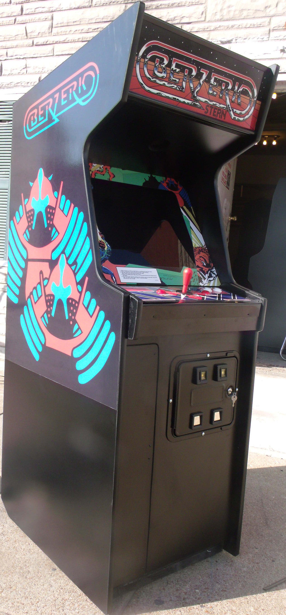 GEDC0127 BERZERK ARCADE GAME- Heavy Duty, Coin Operated, Commercial Grade With Free Play Option