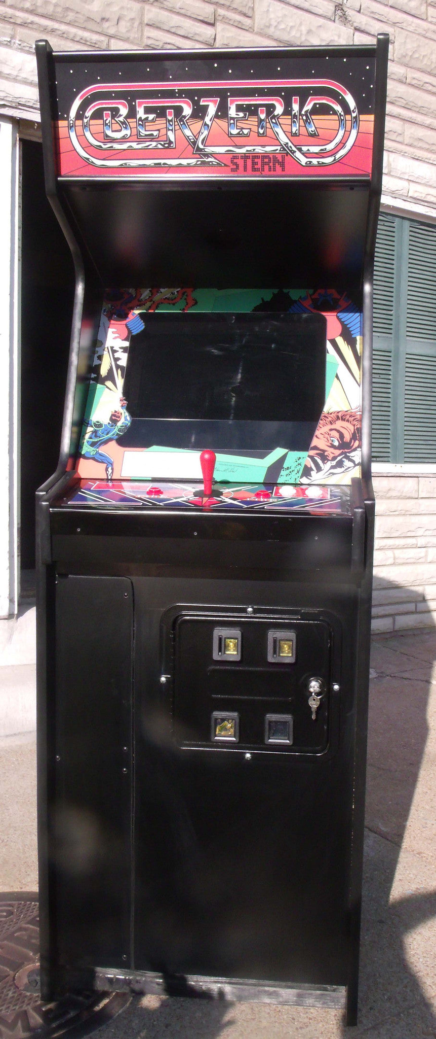 GEDC0128 BERZERK ARCADE GAME- Heavy Duty, Coin Operated, Commercial Grade With Free Play Option