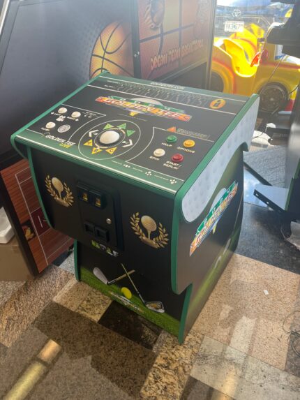 Golden Tee 2024 Heavy Duty, Commercial Grade, Coin Operated Machine With Free Play Option - Pedestal Only