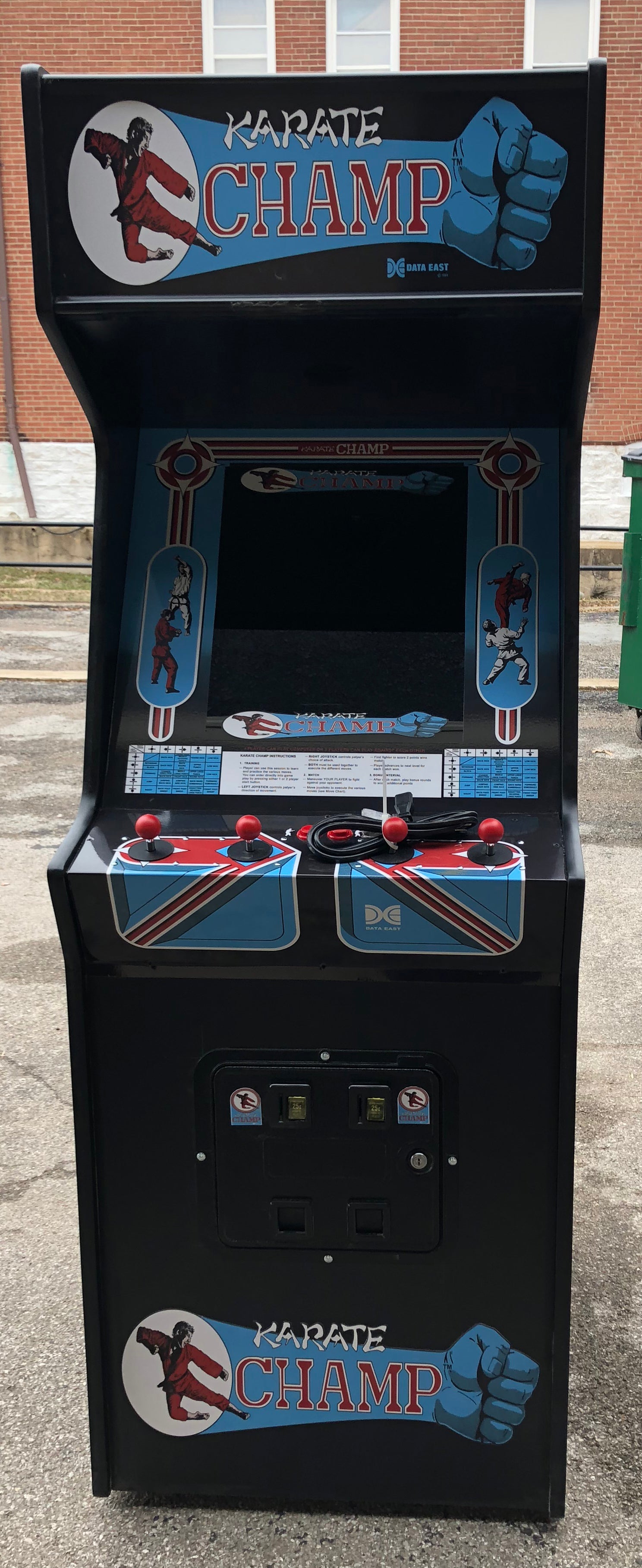 IMG_0304 Karate Champ Arcade,- Lots of new parts, with LCD monitor-HEAVY DUTY, COIN OPERATED, COMMERCIAL GRADE WITH FREE PLAY OPTION