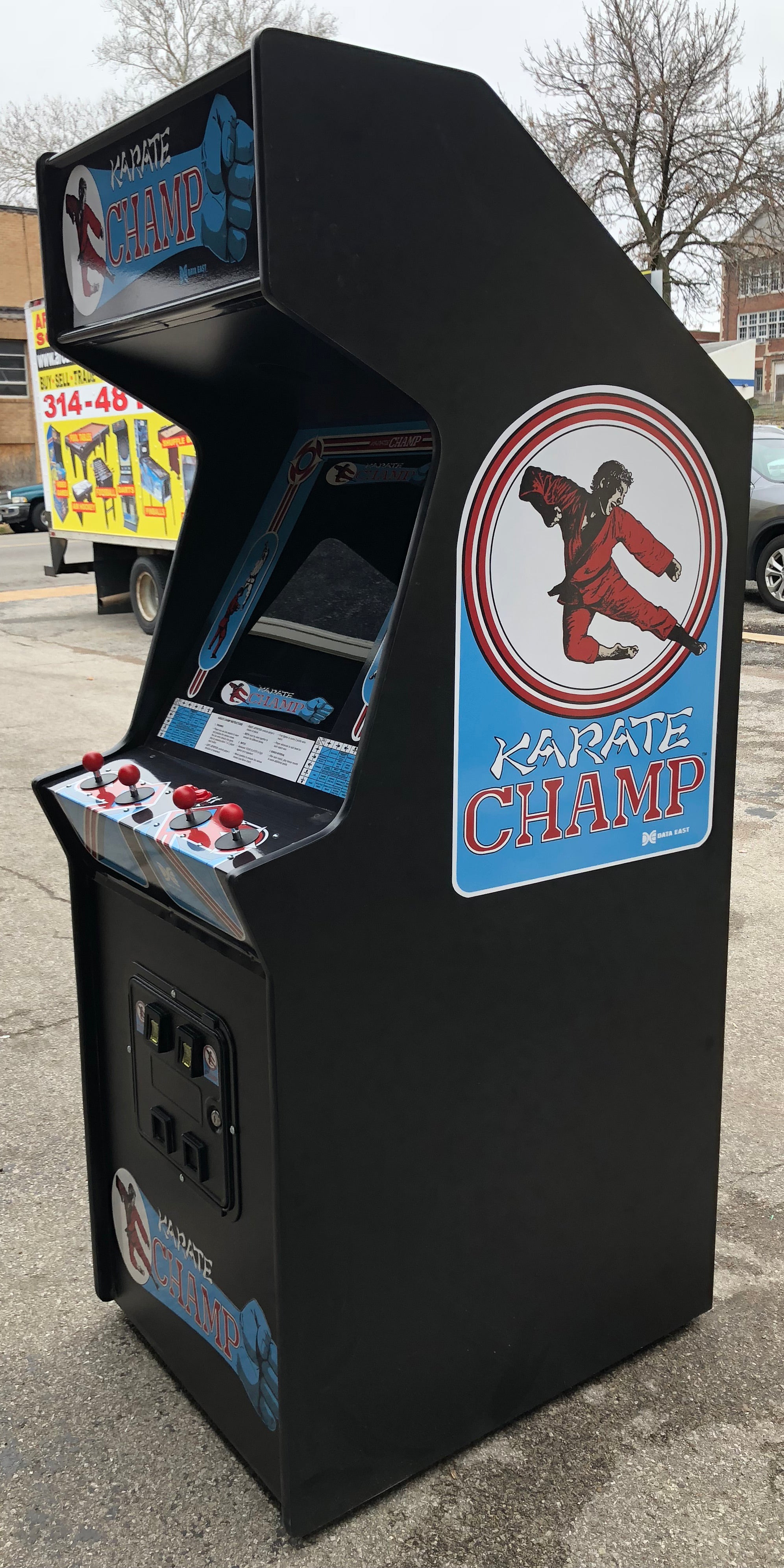 IMG_0309 Karate Champ Arcade,- Lots of new parts, with LCD monitor-HEAVY DUTY, COIN OPERATED, COMMERCIAL GRADE WITH FREE PLAY OPTION