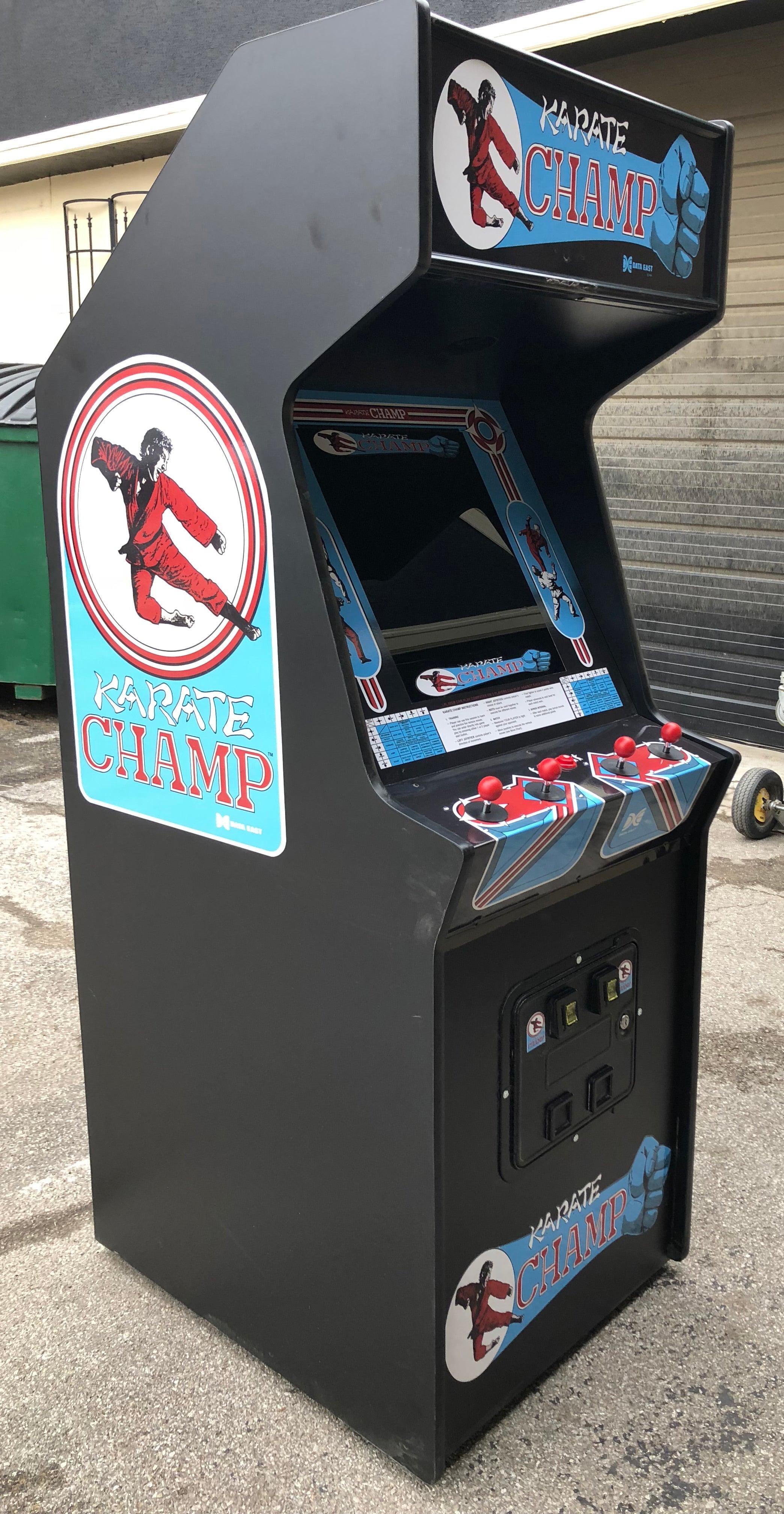 IMG_0311 Karate Champ Arcade,- Lots of new parts, with LCD monitor-HEAVY DUTY, COIN OPERATED, COMMERCIAL GRADE WITH FREE PLAY OPTION