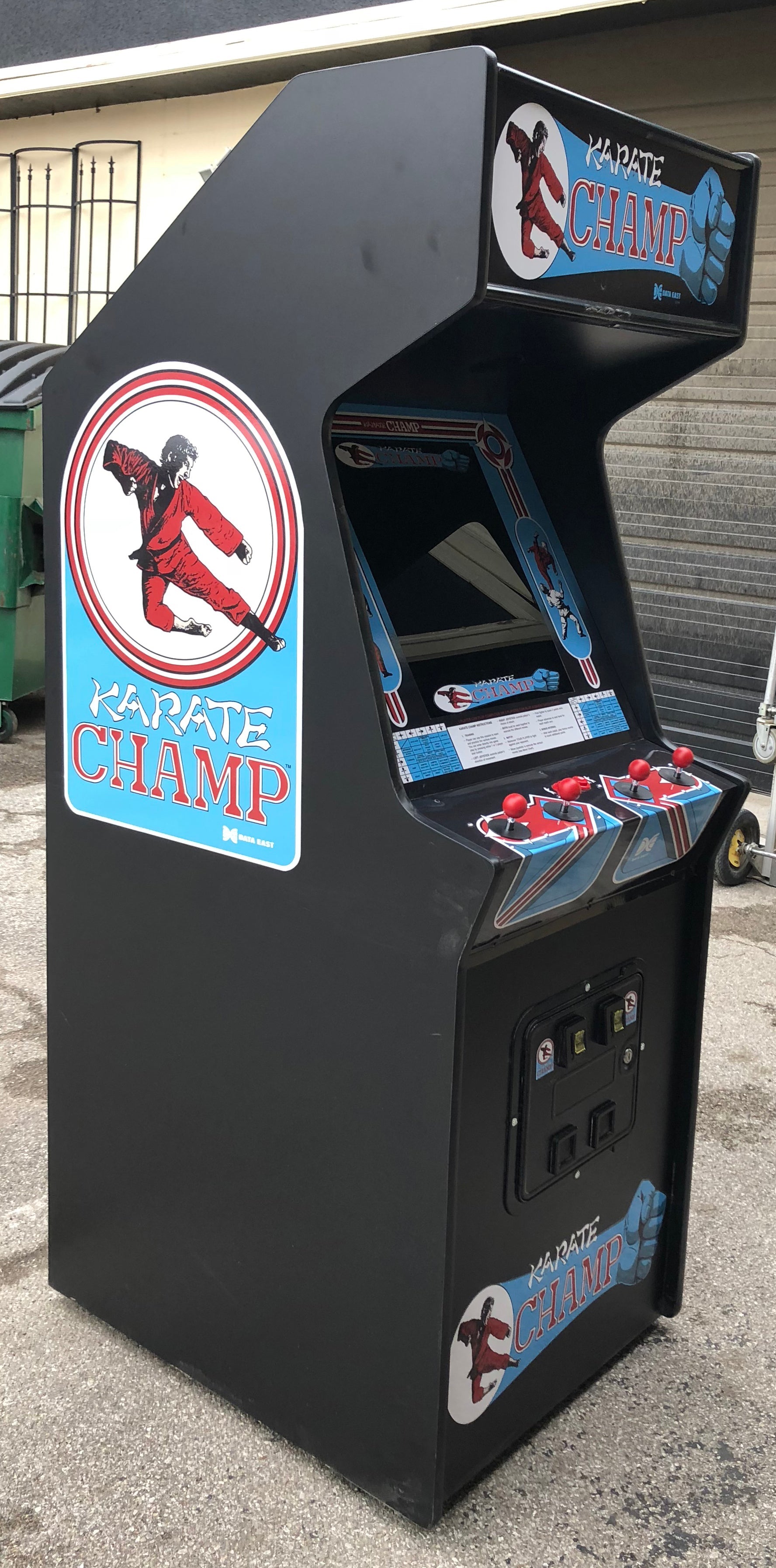 IMG_0313 Karate Champ Arcade,- Lots of new parts, with LCD monitor-HEAVY DUTY, COIN OPERATED, COMMERCIAL GRADE WITH FREE PLAY OPTION