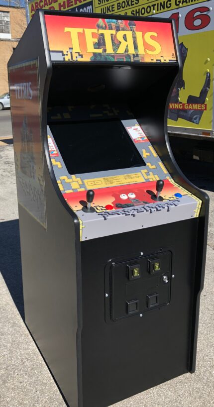 Tetris Arcade Video Game, lots of new parts, sharp-HEAVY DUTY, COIN OPERATED, COMMERCIAL GRADE WITH FREE PLAY OPTION