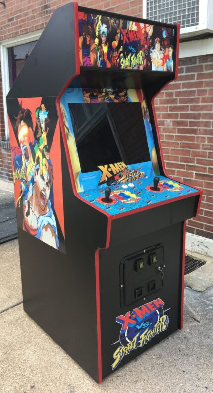 X-Men Vs. Street Fighter By Capcom- Lots Of new Parts-Sharp-HEAVY DUTY, COIN OPERATED, COMMERCIAL GRADE WITH FREE PLAY OPTION