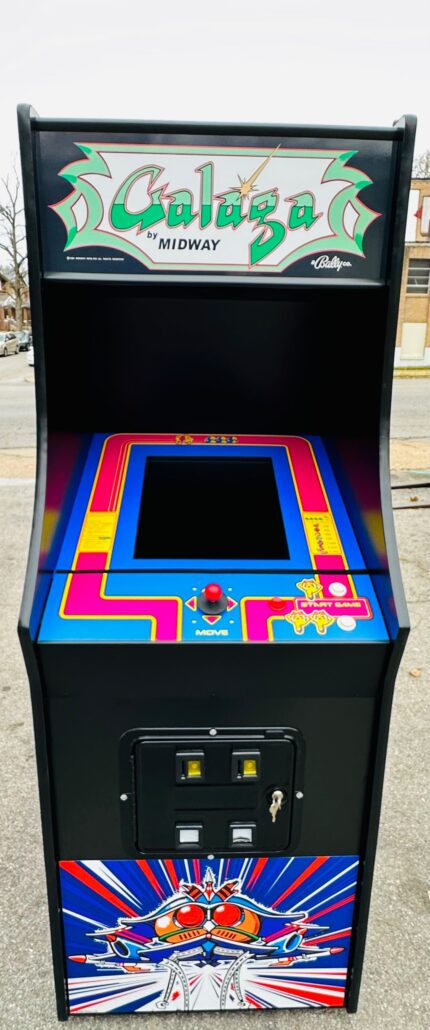 Ms Pacman-Galaga Combo-New  Coin Operated, Heavy Duty, Commercial Grade-HEAVY DUTY, COIN OPERATED, COMMERCIAL GRADE WITH FREE PLAY OPTION