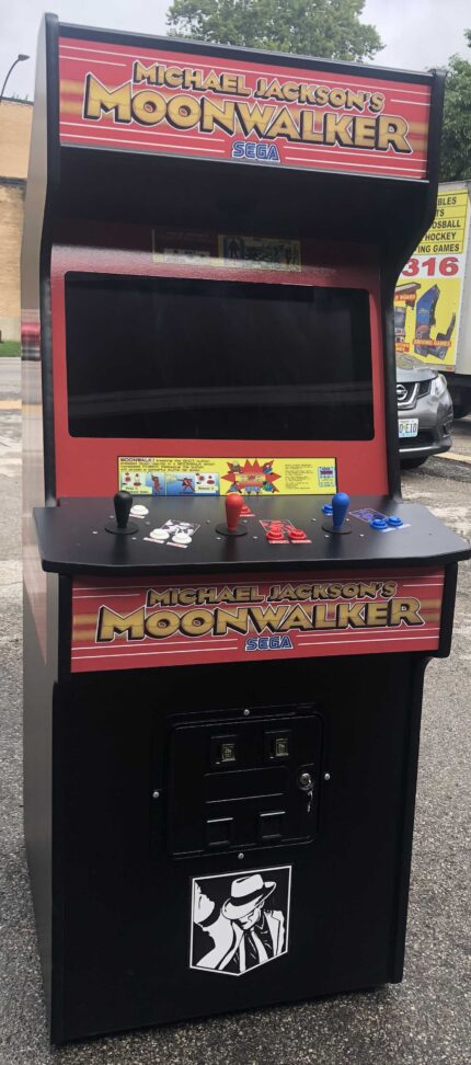 MICHEAL JACKSON MOON WALKER ARCADE, LOT OF NEW PARTS, NEW LCD MONITOR-HEAVY DUTY, COIN OPERATED, COMMERCIAL GRADE WITH FREE PLAY OPTION