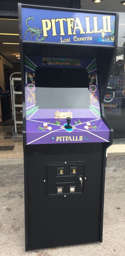 Pitfall 2 Lost Caverns, With Lots Of New Parts-Extra Sharp-HEAVY DUTY, COIN OPERATED, COMMERCIAL GRADE WITH FREE PLAY OPTION