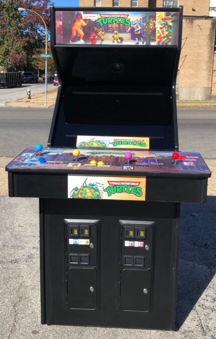 Teenage Mutant Ninja Turtles- Brand new LCD Monitor- Lots Of New Parts-Sharp-HEAVY DUTY, COIN OPERATED, COMMERCIAL GRADE WITH FREE PLAY OPTION