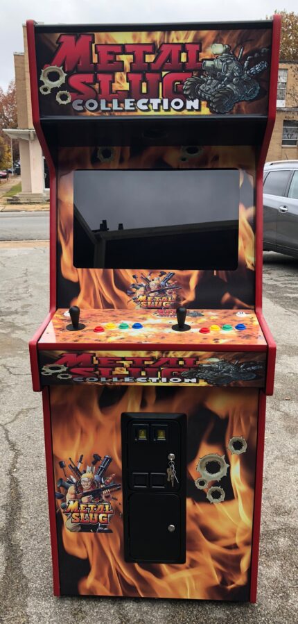 Metal Slug Collection, Plays Several Metal Slug Version With LCD Monitor- Extra Sharp-HEAVY DUTY, COIN OPERATED, COMMERCIAL GRADE WITH FREE PLAY OPTION