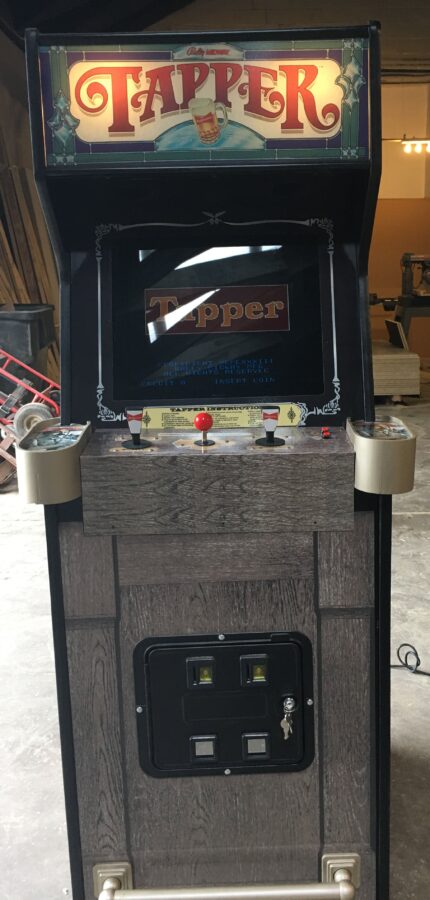 Tapper Arcade Game, New Parts, Sharp-HEAVY DUTY, COIN OPERATED, COMMERCIAL GRADE WITH FREE PLAY OPTION