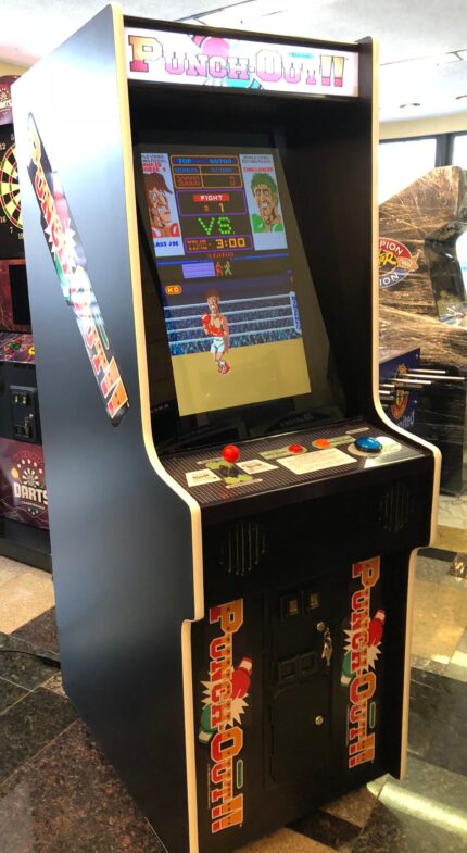 Nintendo Punch-Out!! Arcade Machine – With All New Parts and LCD Monitor