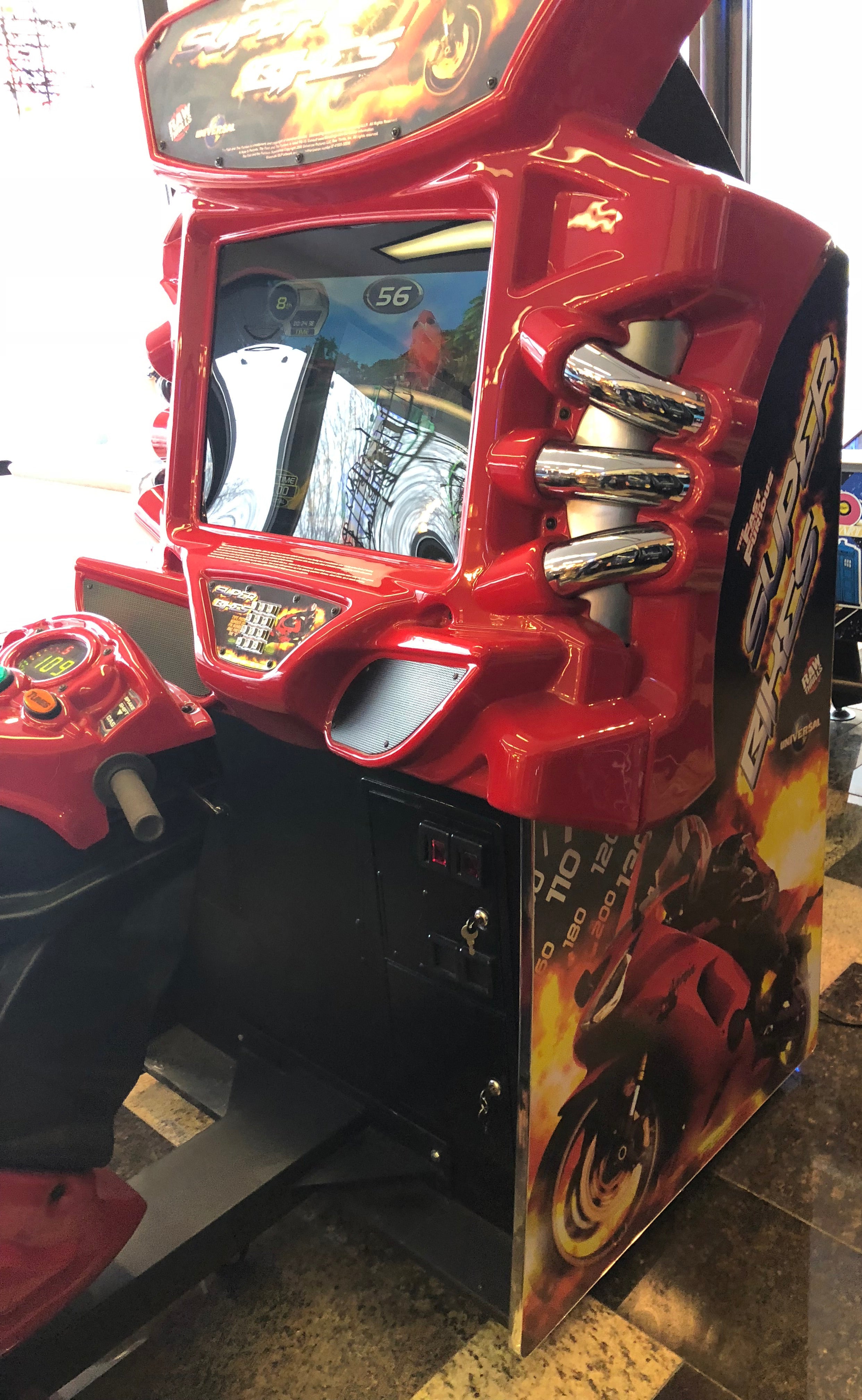 IMG_1304_f4090e3e-1992-4c8f-a011-93a9eba87444 Fast & Furious Super Bike Sit Down Arcade Game By Raw Thrills, Refurbished , LCD Monitor, Sharp-HEAVY DUTY, COIN OPERATED, COMMERCIAL GRADE WITH FREE PLAY OPTION