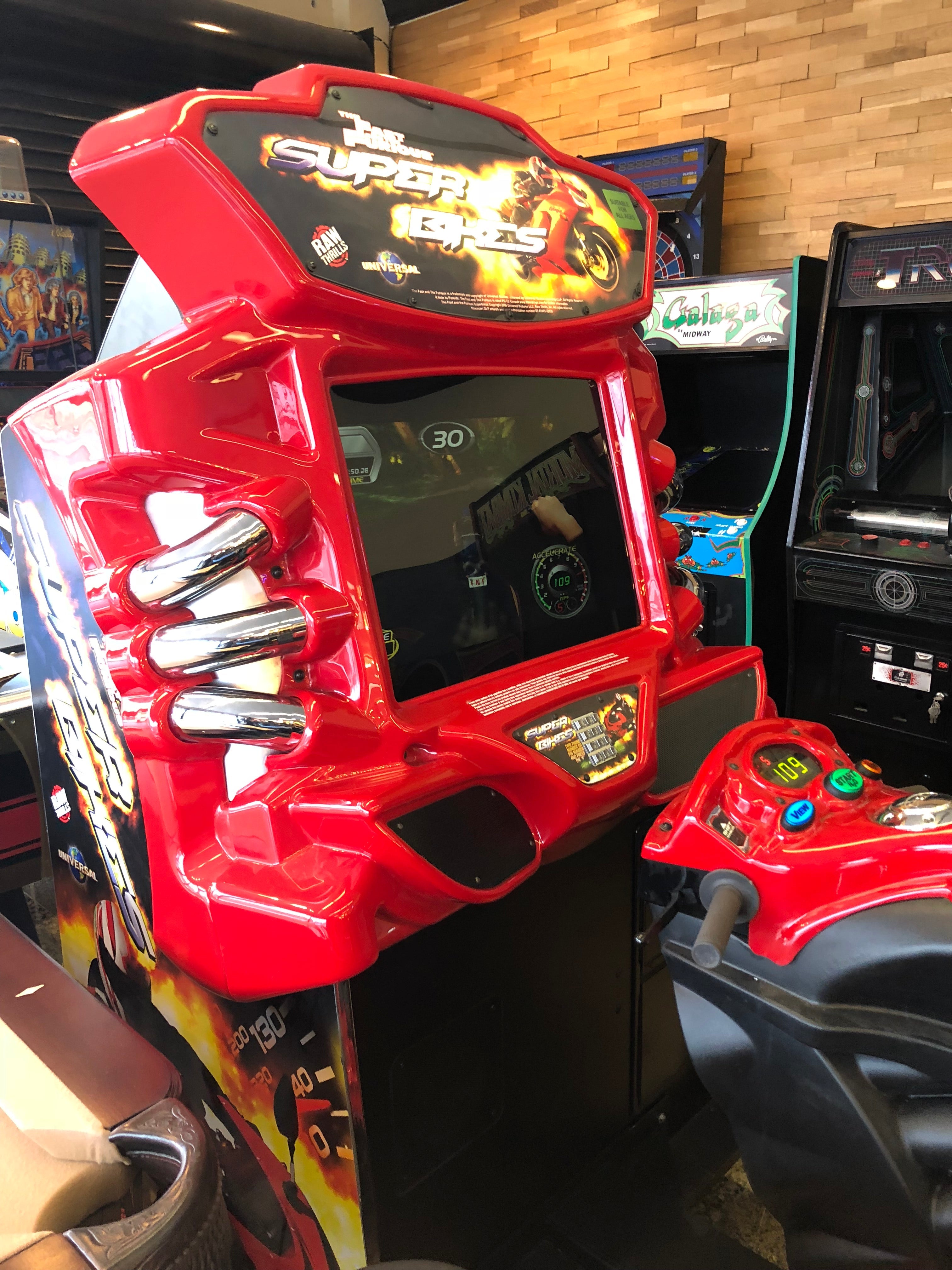 IMG_1308 Fast & Furious Super Bike Sit Down Arcade Game By Raw Thrills, Refurbished , LCD Monitor, Sharp-HEAVY DUTY, COIN OPERATED, COMMERCIAL GRADE WITH FREE PLAY OPTION