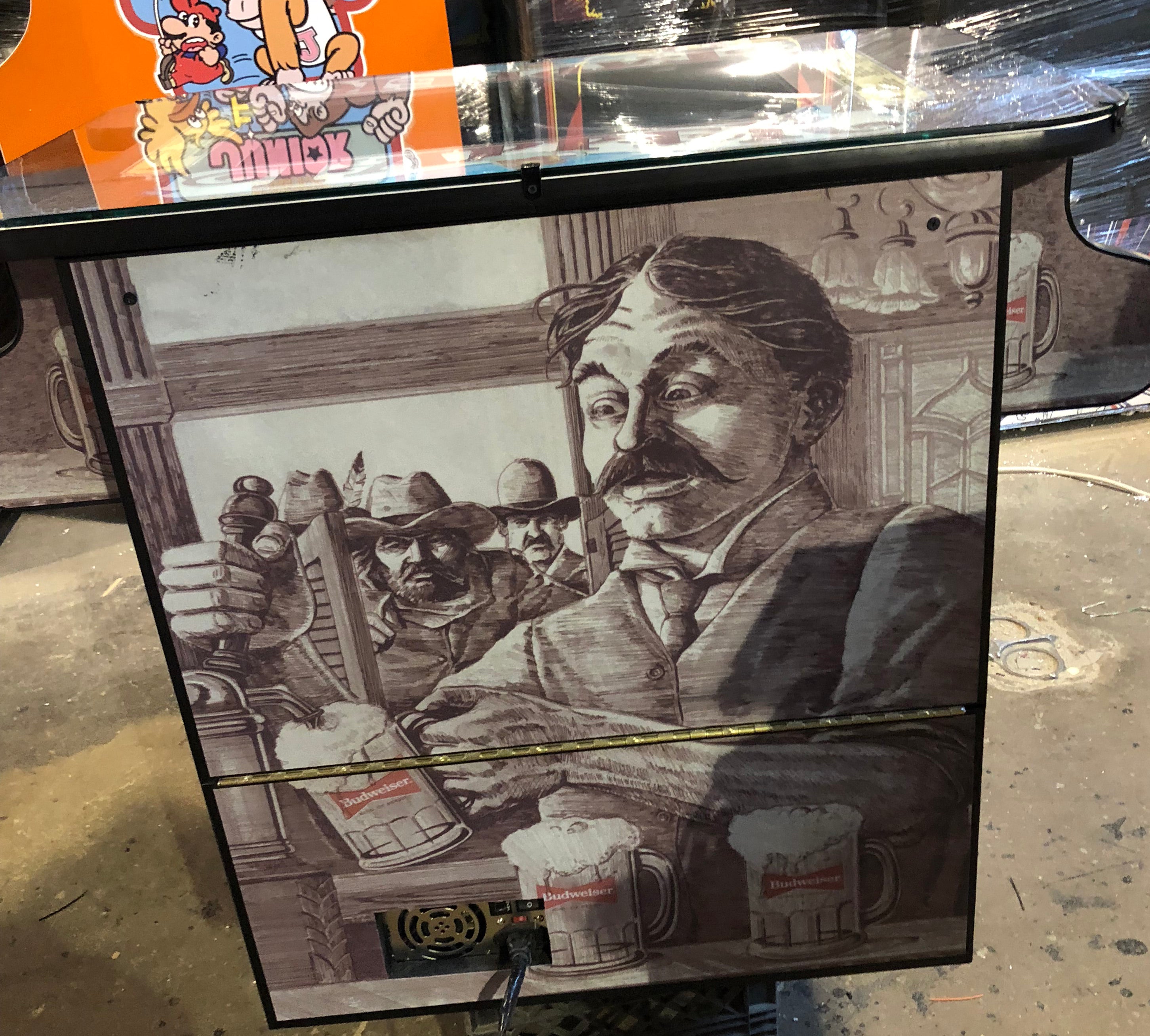 IMG_1325 TPR COCKTAIL ARCADE - PLAYS 3000 GAMES- LOTS OF NEW PARTS - FREE SHIPPING