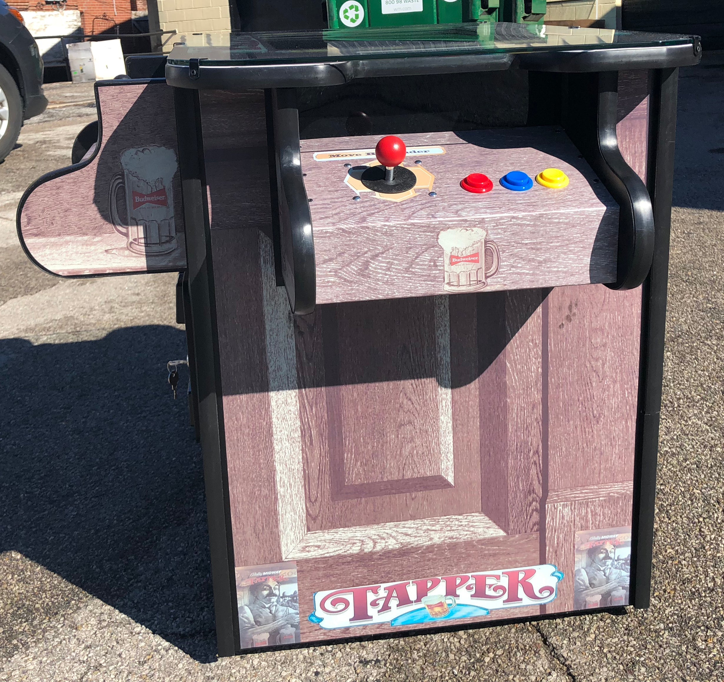 IMG_1330 TPR COCKTAIL ARCADE - PLAYS 3000 GAMES- LOTS OF NEW PARTS - FREE SHIPPING