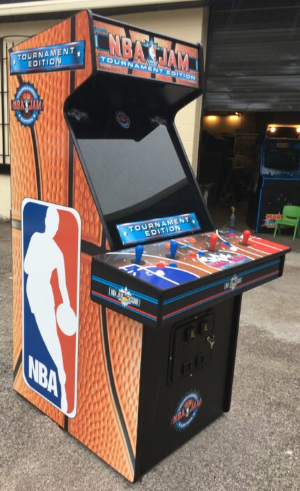 NBA Jam Tournament Edition Arcade With Lots Of New Parts-Extra Sharp-HEAVY DUTY, COIN OPERATED, COMMERCIAL GRADE WITH FREE PLAY OPTION