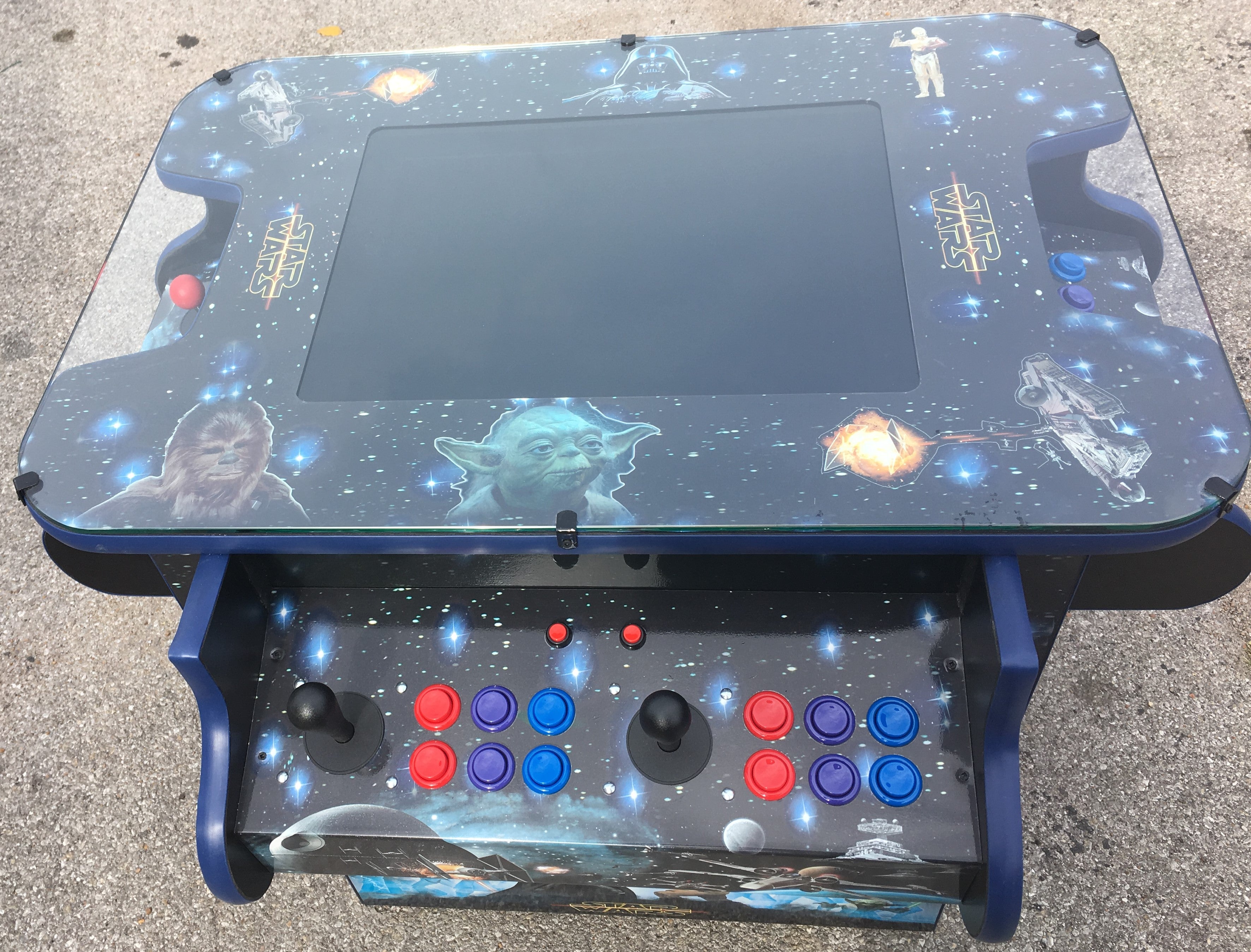 IMG_1681 STWS COCKTAIL ARCADE - PLAYS OVER 3000 GAMES - ONE YEAR PARTS WARRANTY-FREE SHIPPING