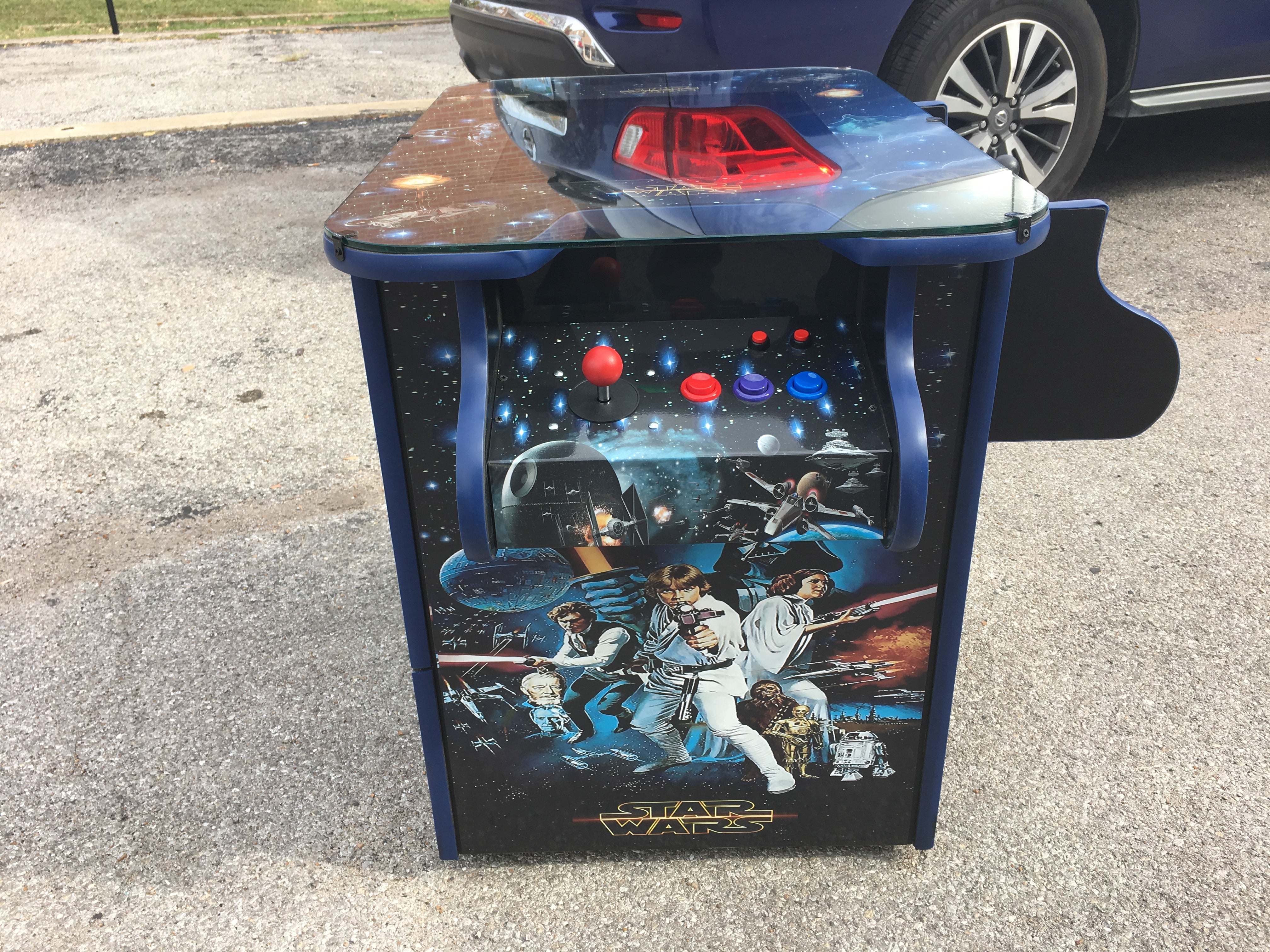 IMG_1685 STWS COCKTAIL ARCADE - PLAYS OVER 3000 GAMES - ONE YEAR PARTS WARRANTY-FREE SHIPPING