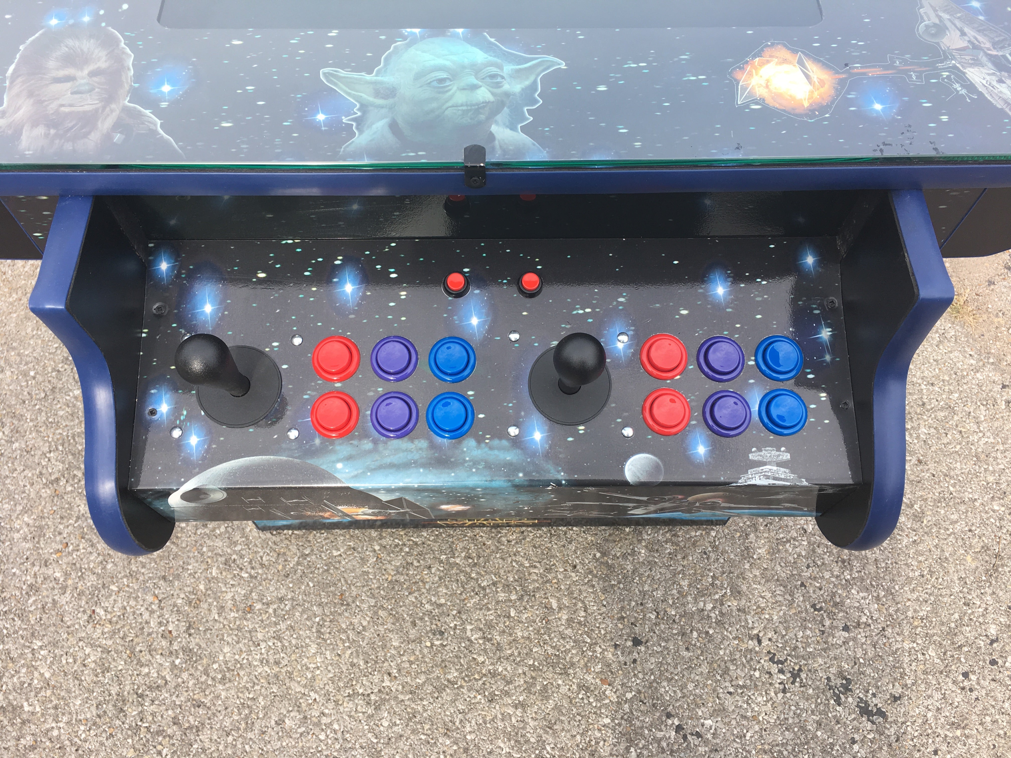 IMG_1691 STWS COCKTAIL ARCADE - PLAYS OVER 3000 GAMES - ONE YEAR PARTS WARRANTY-FREE SHIPPING