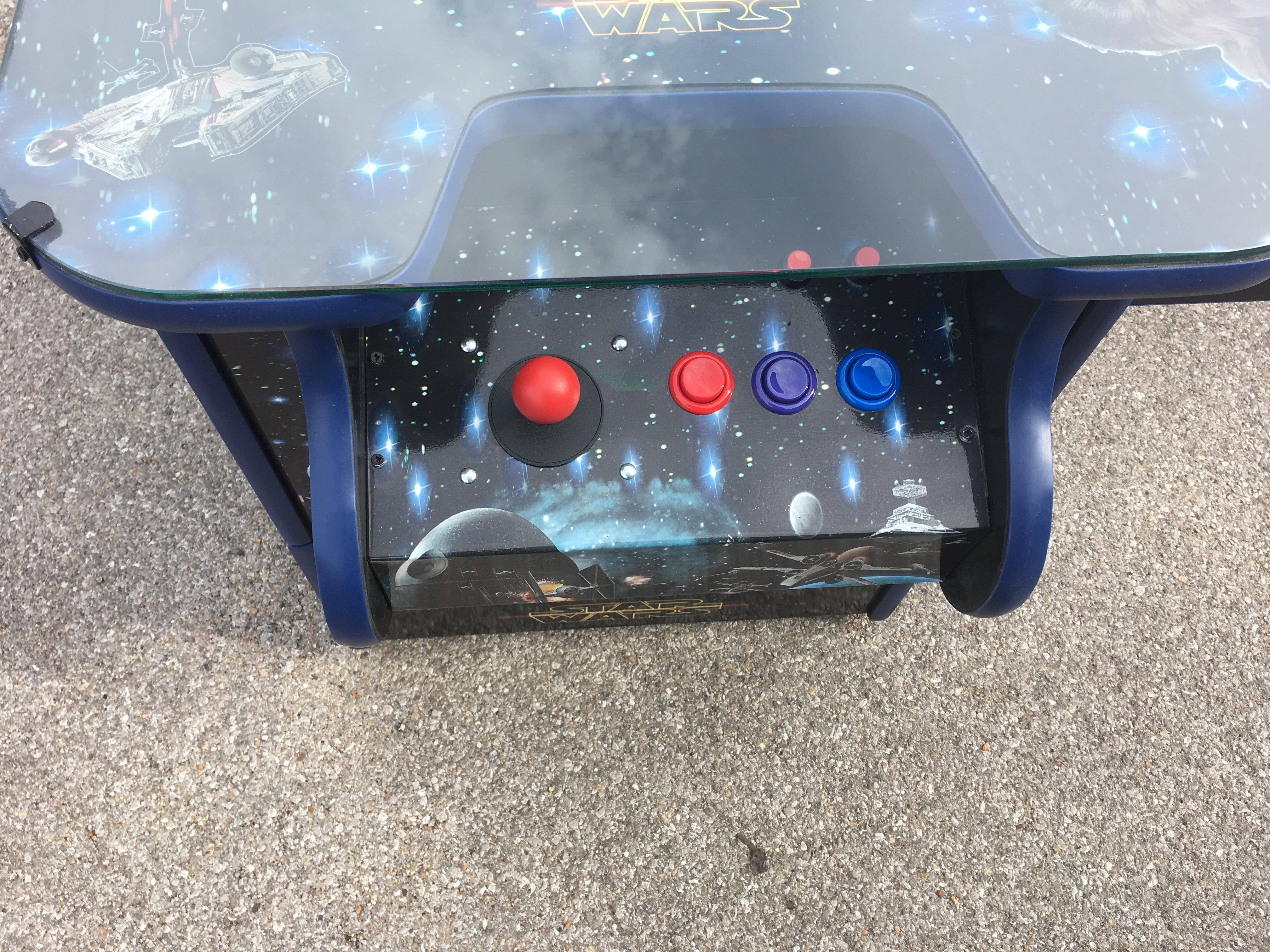 IMG_1692 STWS COCKTAIL ARCADE - PLAYS OVER 3000 GAMES - ONE YEAR PARTS WARRANTY-FREE SHIPPING