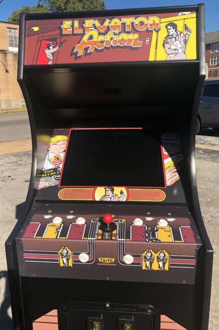 Elevator Action Arcade, Lots Of New Parts, Sharp-HEAVY DUTY, COIN OPERATED, COMMERCIAL GRADE WITH FREE PLAY OPTION