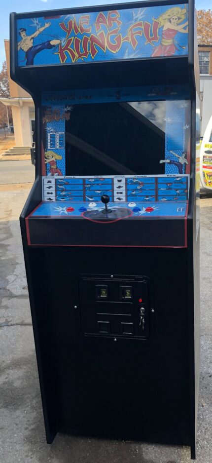 YIE AR KUNG-FU Arcade Video Game, lots of new parts, sharp-HEAVY DUTY, COIN OPERATED, COMMERCIAL GRADE WITH FREE PLAY OPTION