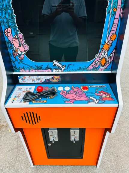 DONKEY KONG JR ARCADE GAME-PLAYS DONKEY KONG AND DONKEY KONG 3 ALSO-HEAVY DUTY, COIN OPERATED, COMMERCIAL GRADE WITH FREE PLAY OPTION