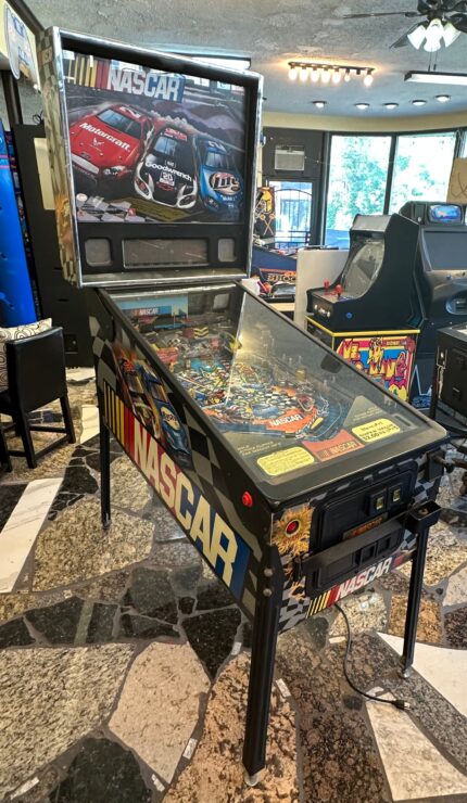 Stern NASCAR Pinball Machine – Refurbished, LED Lighting, Local Pickup Only