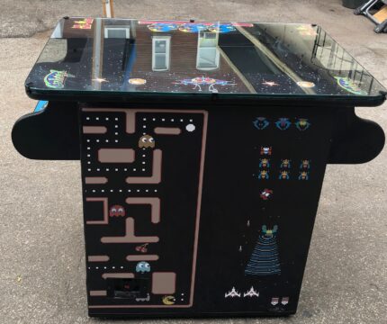 Ms Pac & Gal COCKTAIL ARCADE- PLAYS UPTO 60 GAMES - LOTS OF NEW PARTS - FREE SHIPPING