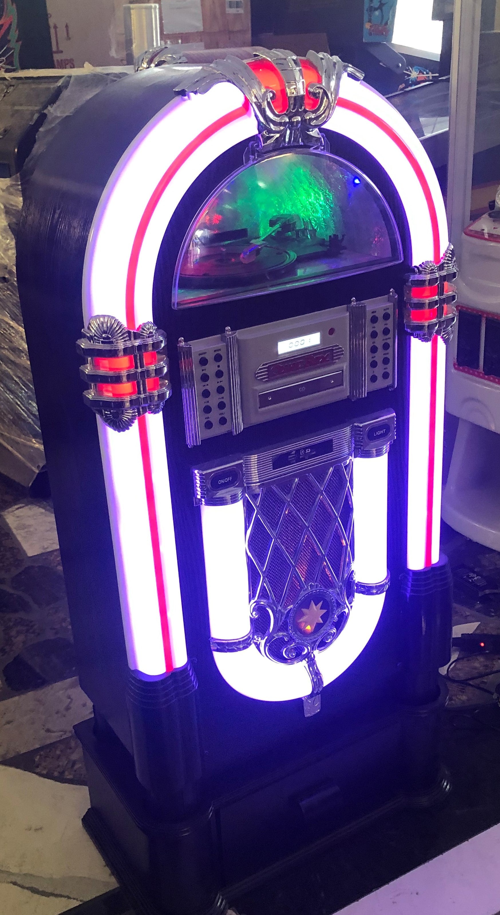 IMG_4092 Iplay Juke Box Model B, non-coin op, great for homes and business, free shipping