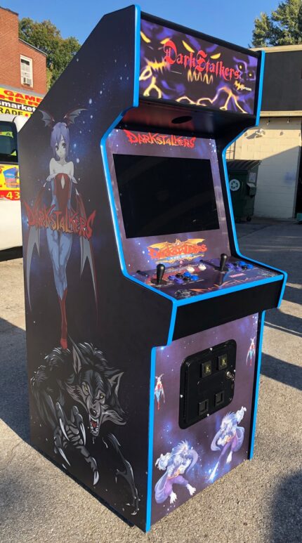 Dark stalkers Arcade- HEAVY DUTY, COIN OPERATED, COMMERCIAL GRADE WITH FREE PLAY OPTION