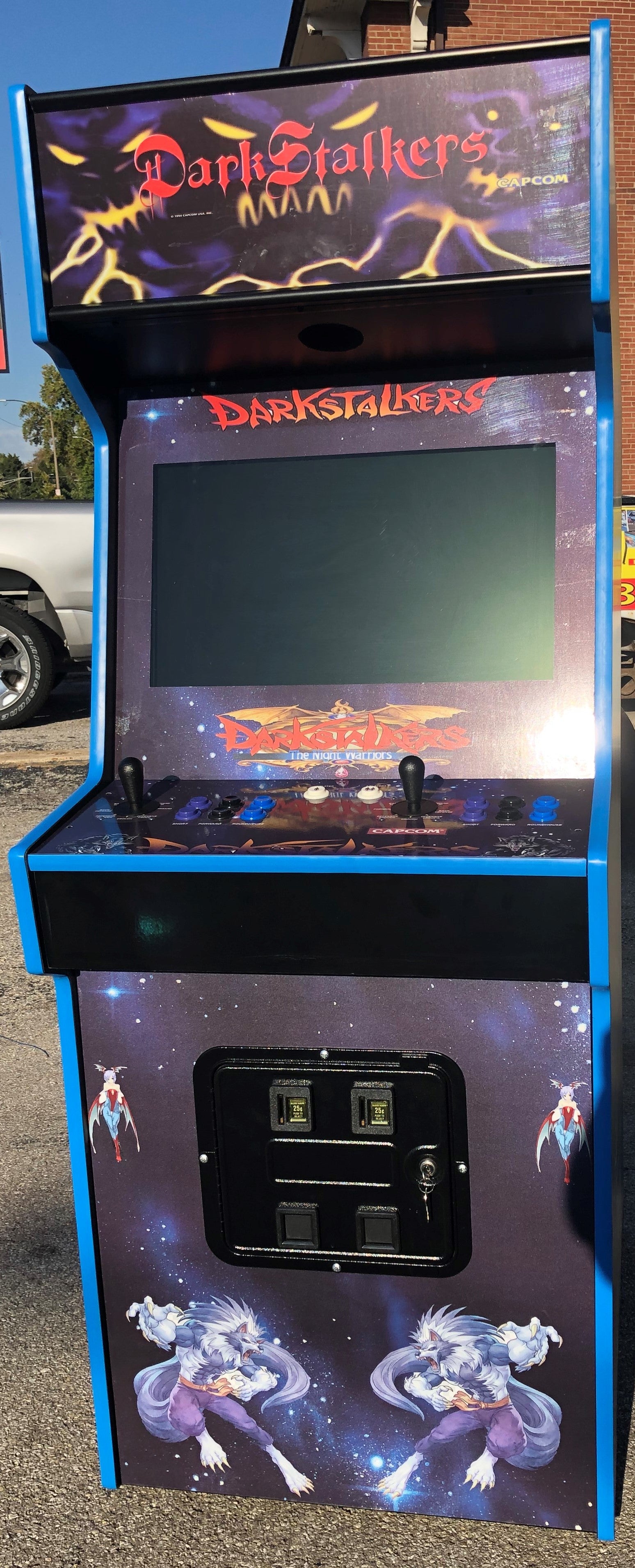 IMG_5058 Dark stalkers Arcade- HEAVY DUTY, COIN OPERATED, COMMERCIAL GRADE WITH FREE PLAY OPTION