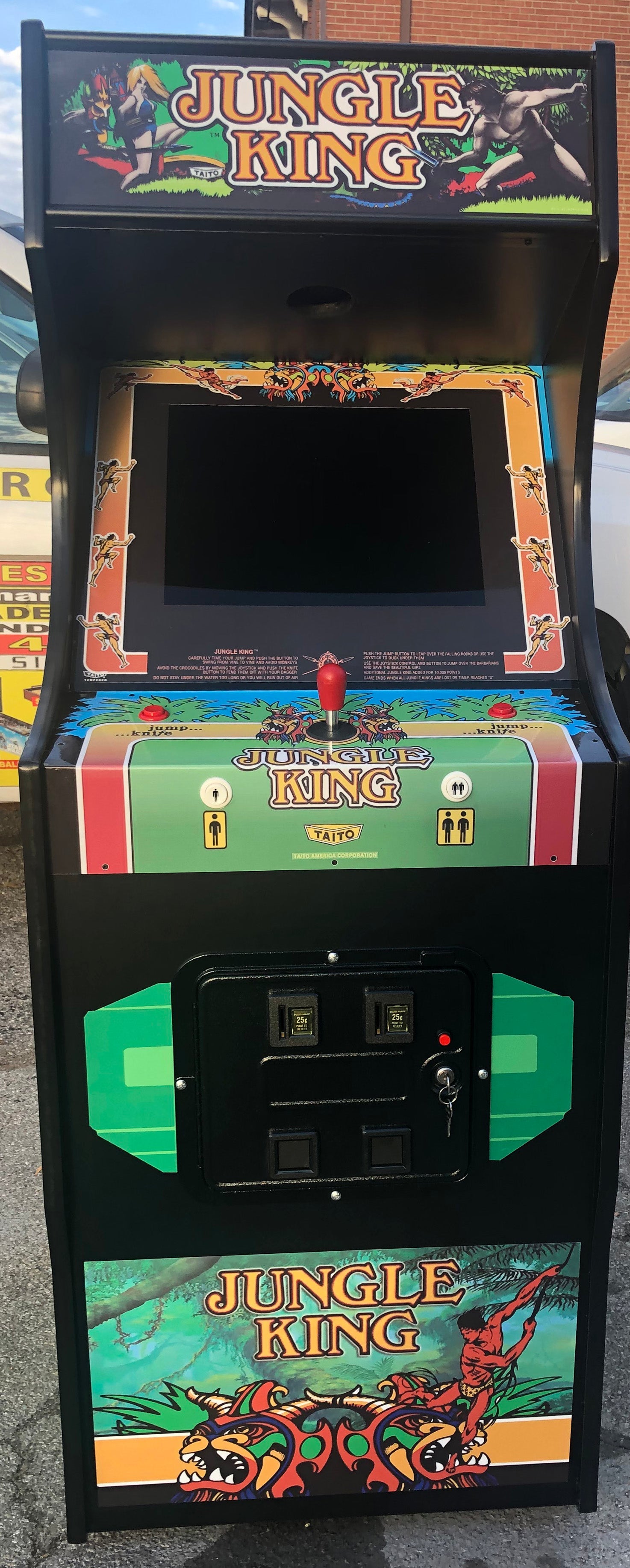 IMG_5346 Jungle King Arcade, Look New With All New Parts-HEAVY DUTY, COIN OPERATED, COMMERCIAL GRADE WITH FREE PLAY OPTION