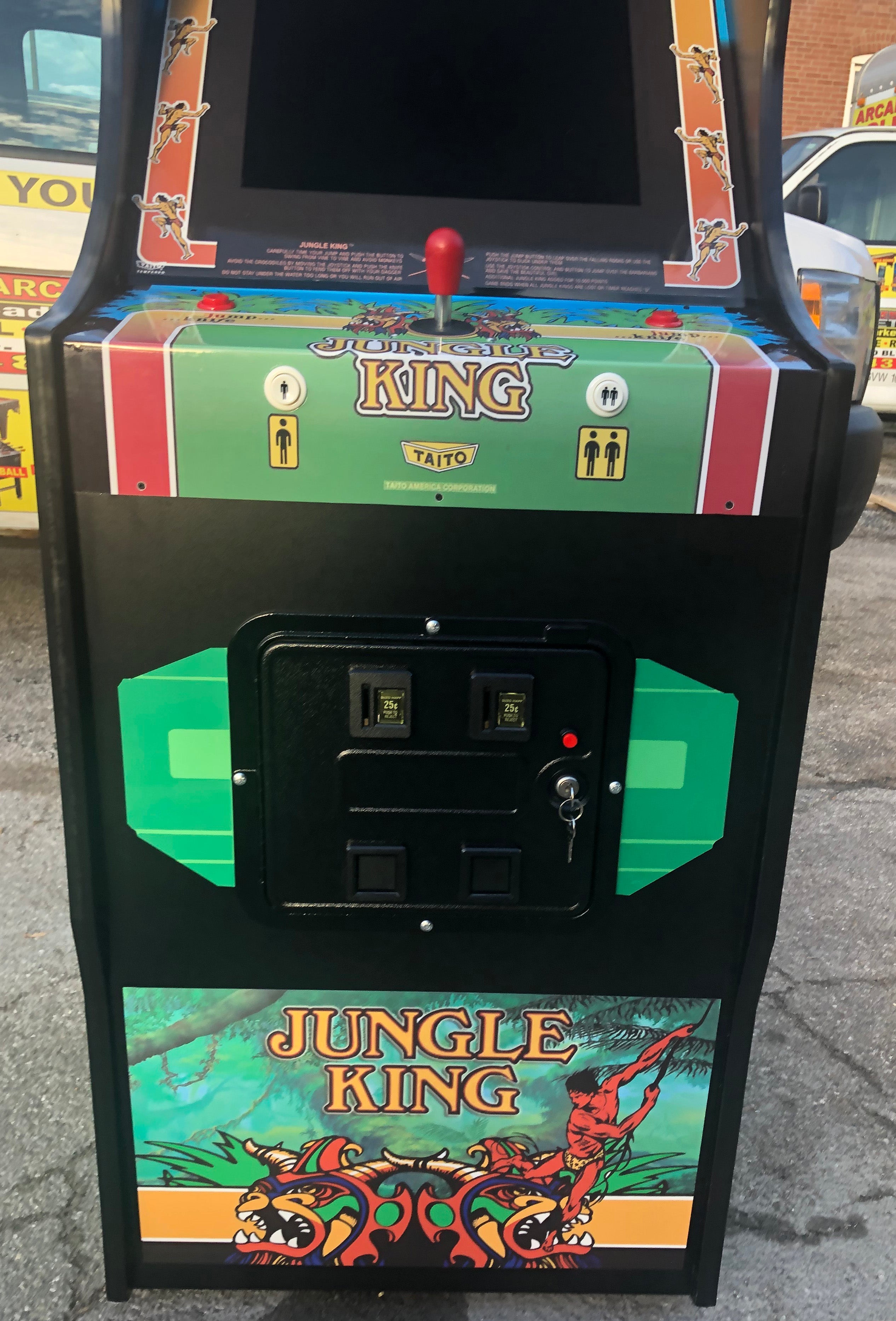 IMG_5348 Jungle King Arcade, Look New With All New Parts-HEAVY DUTY, COIN OPERATED, COMMERCIAL GRADE WITH FREE PLAY OPTION