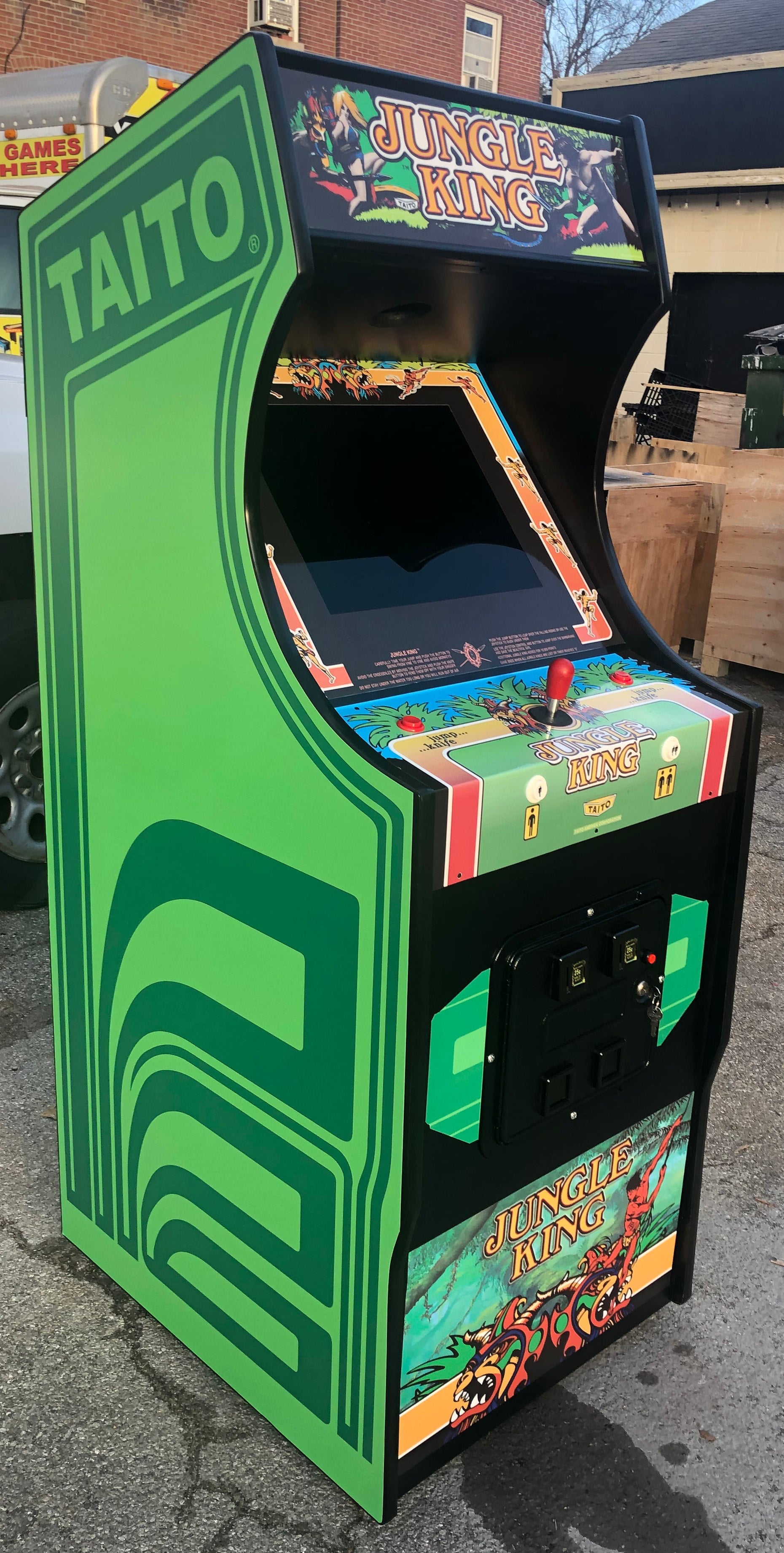 IMG_5349 Jungle King Arcade, Look New With All New Parts-HEAVY DUTY, COIN OPERATED, COMMERCIAL GRADE WITH FREE PLAY OPTION