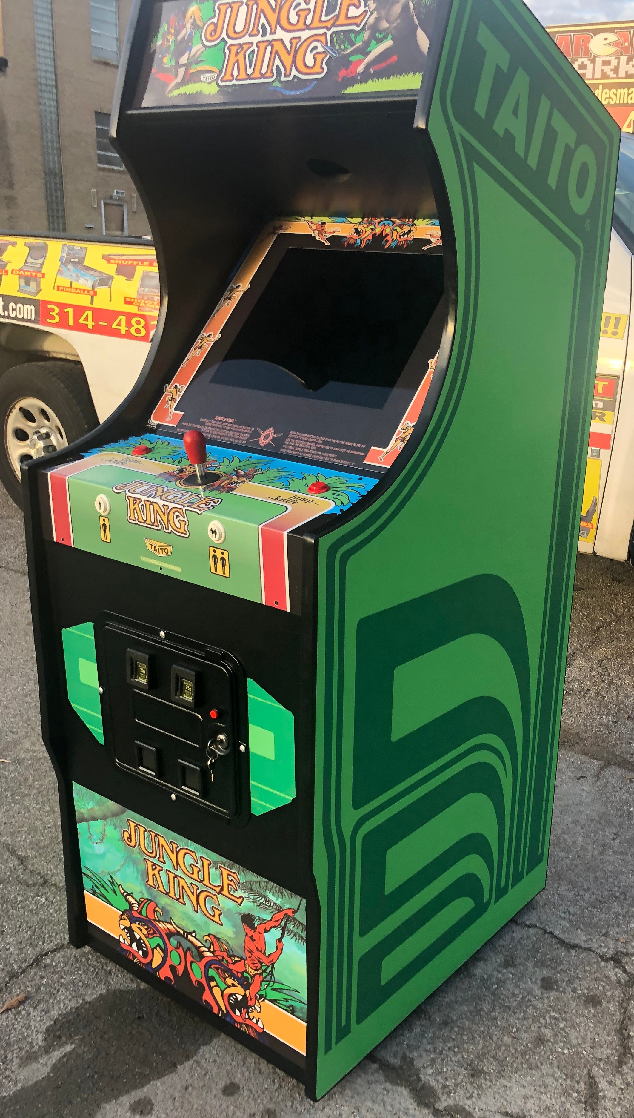 IMG_5350 Jungle King Arcade, Look New With All New Parts-HEAVY DUTY, COIN OPERATED, COMMERCIAL GRADE WITH FREE PLAY OPTION