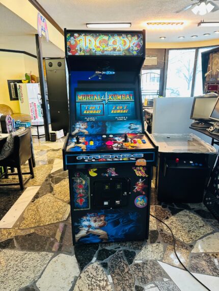 Arcade Classic - 2 With Trackball Over 5000 Games - New Unit - WITH ALL NEW PARTS - HEAVY DUTY, COIN OPERATED, COMMERCIAL GRADE WITH FREE PLAY OPTION