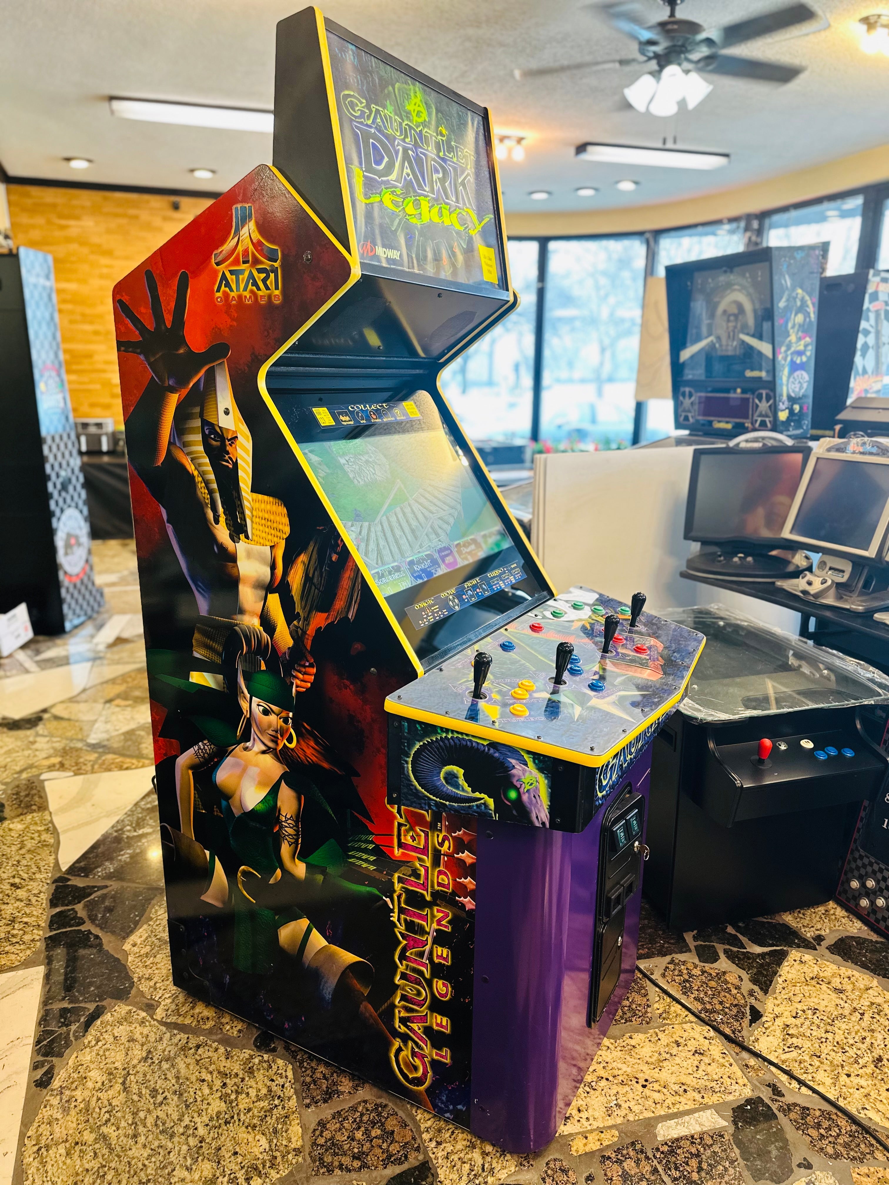 IMG_E1063 GAUNTLET LEGEND DARK LEGACY REFURBISHED, WITH ALL NEW PARTS- HEAVY DUTY, COIN OPERATED, COMMERCIAL GRADE WITH FREE PLAY OPTION