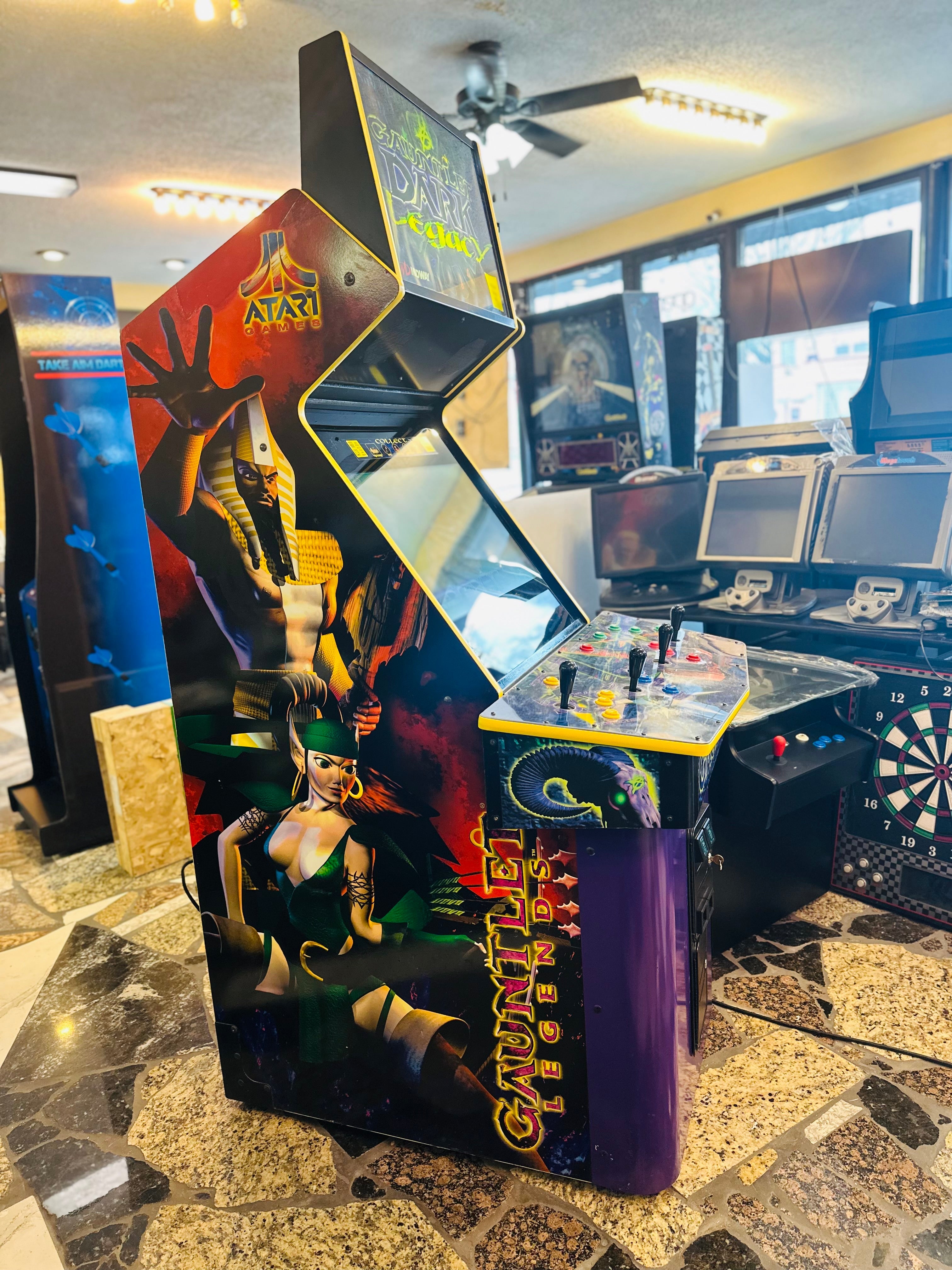 IMG_E1065 GAUNTLET LEGEND DARK LEGACY REFURBISHED, WITH ALL NEW PARTS- HEAVY DUTY, COIN OPERATED, COMMERCIAL GRADE WITH FREE PLAY OPTION