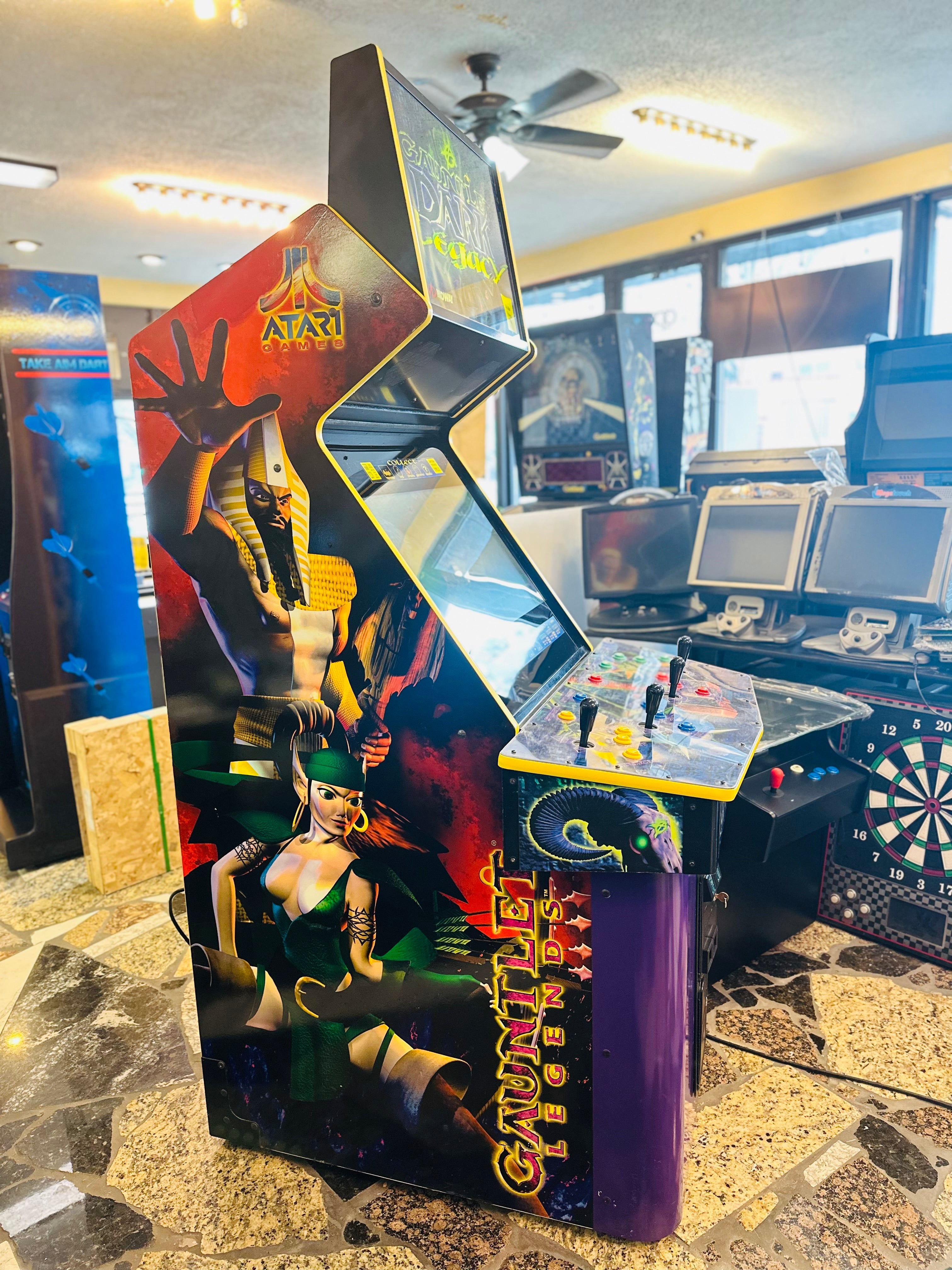 IMG_E1066 GAUNTLET LEGEND DARK LEGACY REFURBISHED, WITH ALL NEW PARTS- HEAVY DUTY, COIN OPERATED, COMMERCIAL GRADE WITH FREE PLAY OPTION