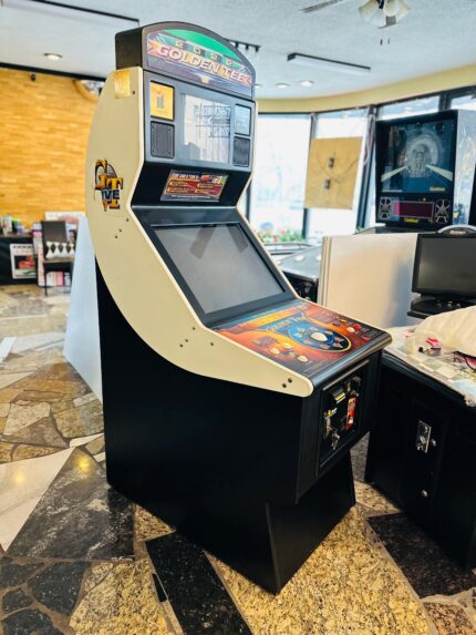 GOLDEN TEE 2022 REFURBISHED - WITH LOTS OF NEW PARTS-EXTRA SHARP-HEAVY DUTY, COIN OPERATED, COMMERCIAL GRADE WITH FREE PLAY OPTION