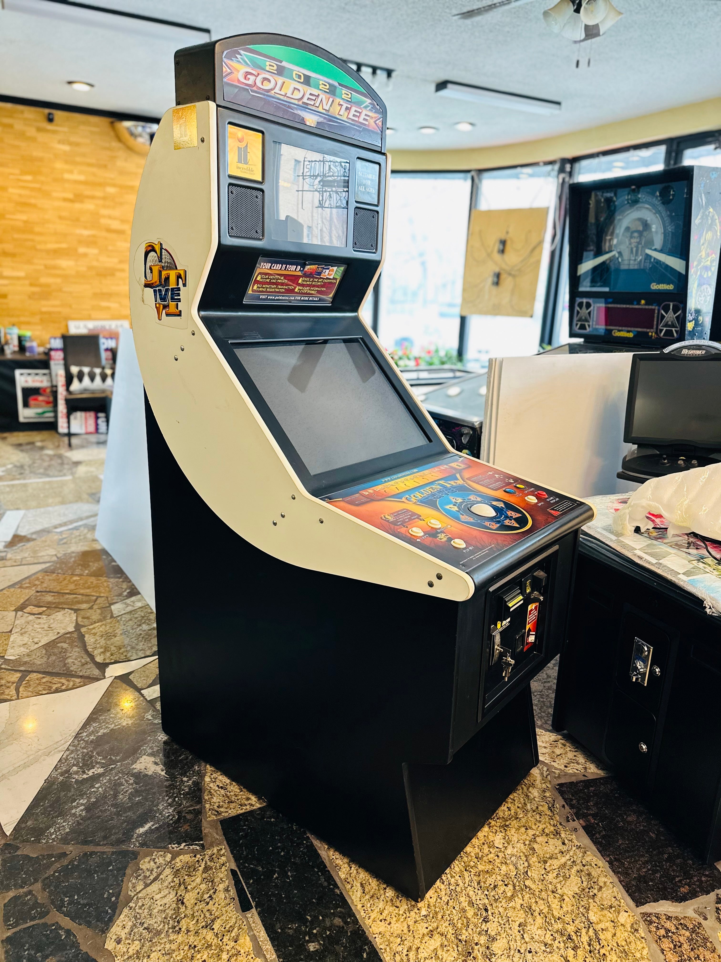 IMG_E1140 GOLDEN TEE 2022 REFURBISHED - WITH LOTS OF NEW PARTS-EXTRA SHARP-HEAVY DUTY, COIN OPERATED, COMMERCIAL GRADE WITH FREE PLAY OPTION