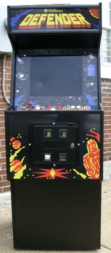 Defender Arcade With All New Parts- HEAVY DUTY, COIN OPERATED, COMMERCIAL GRADE WITH FREE PLAY OPTION