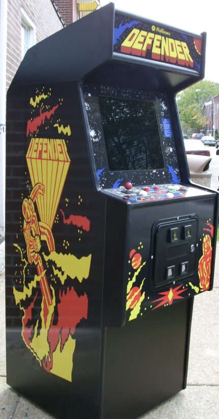 Defender Arcade With All New Parts- HEAVY DUTY, COIN OPERATED, COMMERCIAL GRADE WITH FREE PLAY OPTION