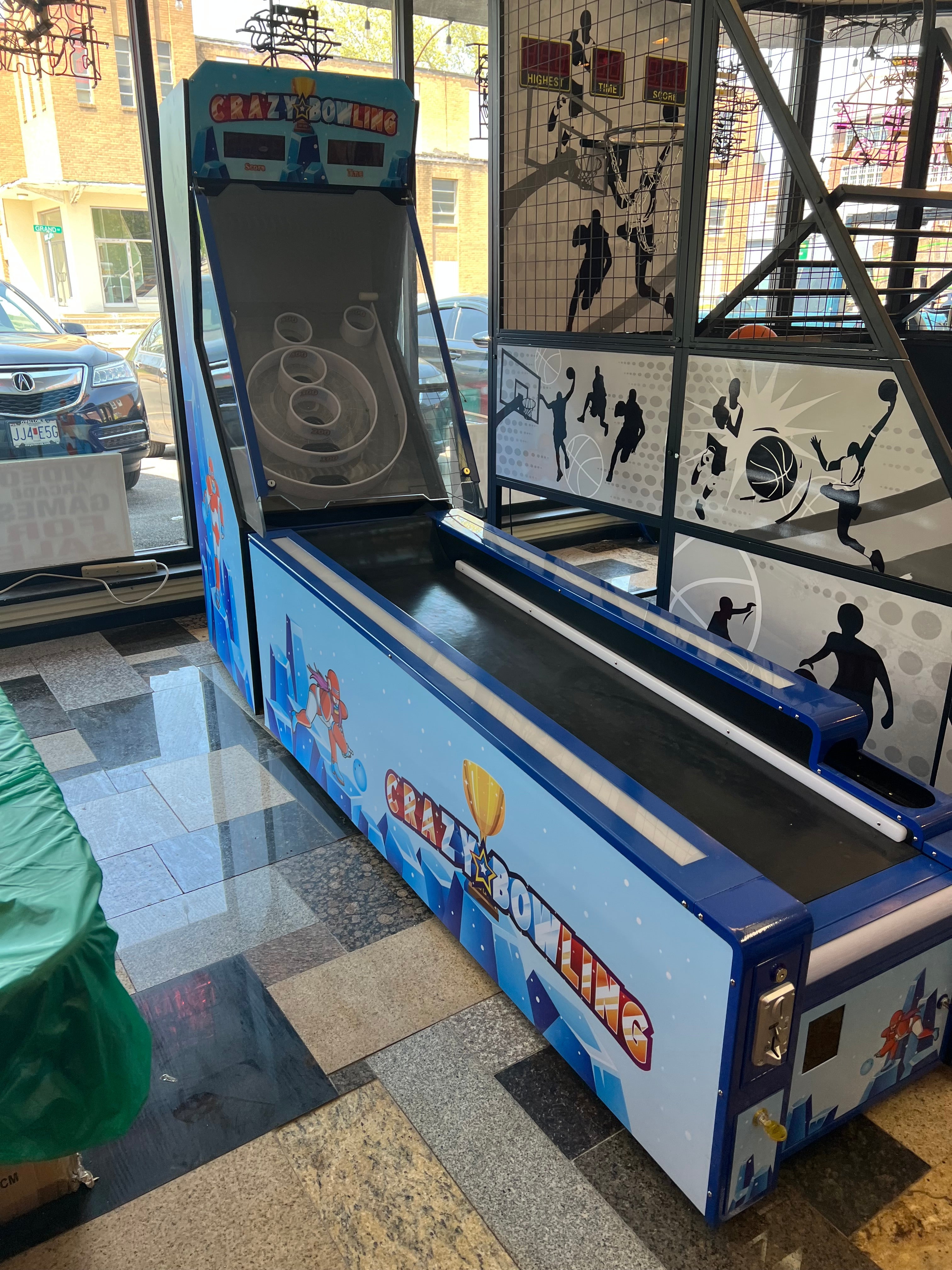 WKMA9671_1_a9f2dcc5-8a95-4132-a83b-ef10acf8da7b Skee Ball Arcade-Crazy Bowling , Brand New-HEAVY DUTY, COIN OPERATED, COMMERCIAL GRADE WITH FREE PLAY OPTION