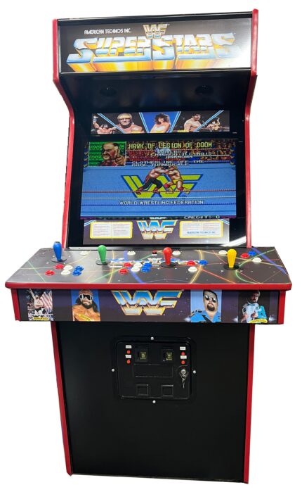 Wrestle Fest Arcade Video Game-With 27" LCD Monitor, Sharp-HEAVY DUTY, COIN OPERATED, COMMERCIAL GRADE WITH FREE PLAY OPTION